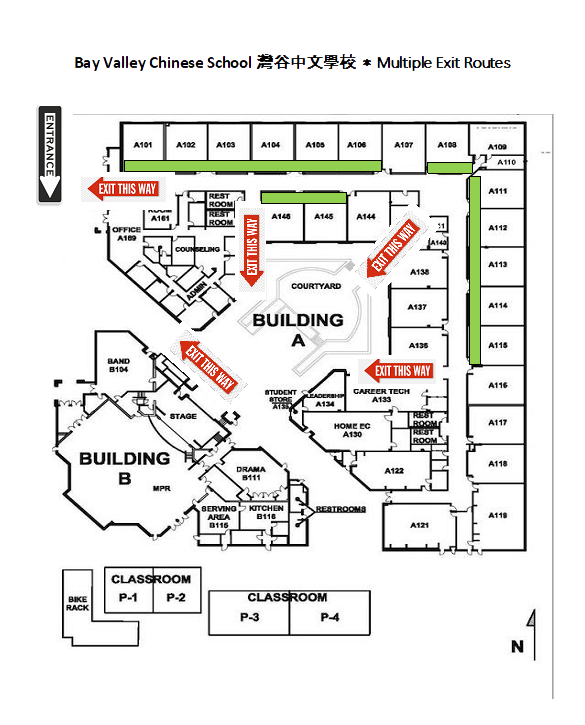 School Exit Map