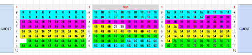 Lunar New Year Celebration Seating Chart